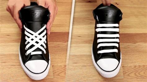 5 Coolest Ways To Tie Shoe Laces | Shoe lace patterns, Shoe laces, Ways ...