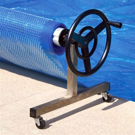 Pool Supplies Superstore Stainless Steel Solar Cover Reel for In-Ground Swimming Pools - Walmart ...