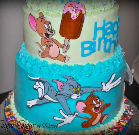 Tom & Jerry Birthday Cake - CakeCentral.com