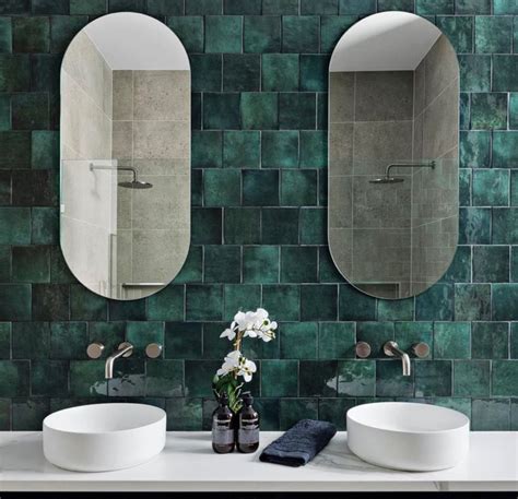 Green And White Bathroom Tiles – Rispa