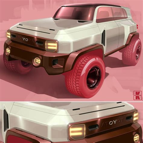 Toyota FJ Cruiser Revival Rendering Shows Rugged Design With Retro Influences - autoevolution