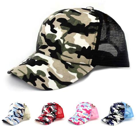 Camouflage Cap W/Mesh Back | Digital camo, Cap, Baseball cap