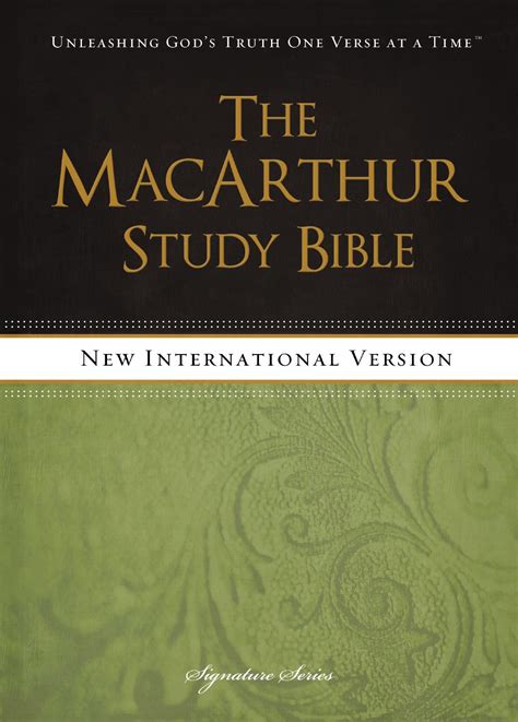 MacArthur Study Bible, NIV by Thomas Nelson Bibles - Issuu