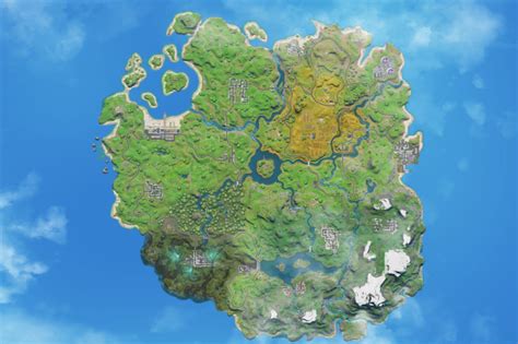 New Fortnite map actually leaked last month but everyone thought it was ...