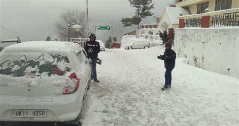 Consecutive Western Disturbances approaching the hills, rain and snow expected in Mukteshwar ...