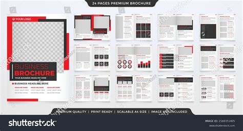 Minimalist Brochure Template Modern Concept Minimalist Stock Vector ...