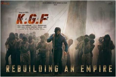 KGF: Chapter 2 first look poster featuring Yash out - The Statesman