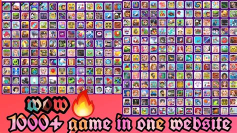 1000+ game all game in online and also free without any app - YouTube