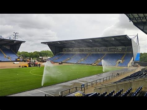 Kassam Stadium Pitch Renovations