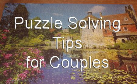 Puzzle Solving Tips For Couples Wanting Quality Time