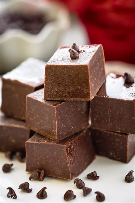 Easy Homemade 3 Ingredient Fudge makes the perfect sweet treat!