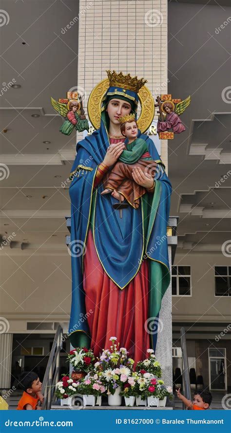 Our Lady Of Perpetual Help, Our Mother Of Perpetual Help Editorial Image | CartoonDealer.com ...