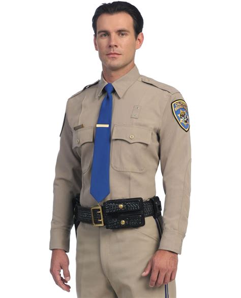 Authentic #CHiP #LeatherCop Officer uniform shirt with the essential ...