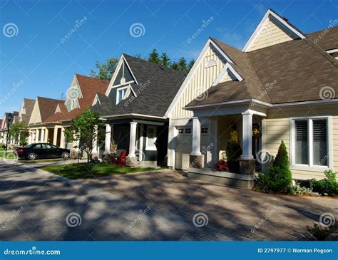 Suburban Street Royalty Free Stock Photography - Image: 2797977