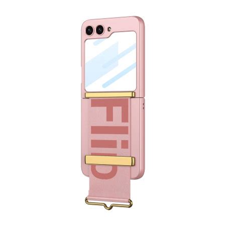 Olixar Pink Strap Case with Inbuilt Screen Protector - For Samsung Galaxy Z Flip5