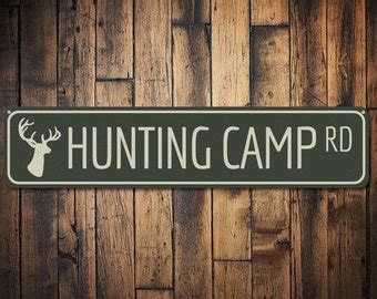 Deer camp signs | Etsy