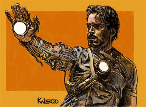 Krys's ART!: Tony Stark Testing