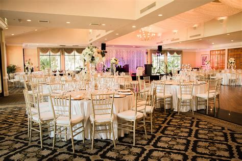 Wedding Reception in the Harbourside Ballroom at the Resort at Longboat Key Club, on Longboat ...