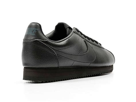 nike cortez leather all black – Nike Интернет Магазин