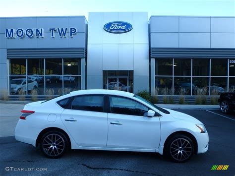 2013 Aspen White Nissan Sentra SV #130024417 Photo #12 | GTCarLot.com - Car Color Galleries