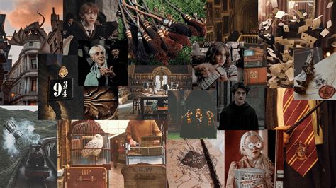 Harry Potter Collage Wallpapers - Top Free Harry Potter Collage Backgrounds - WallpaperAccess