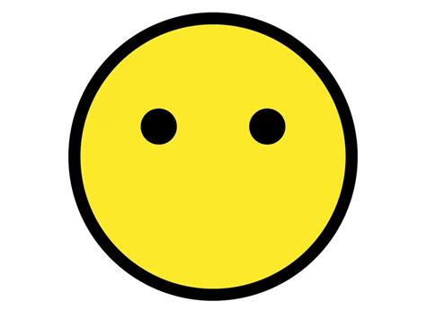 Face Without Mouth Emoji Icon PNG vector in SVG, PDF, AI, CDR format