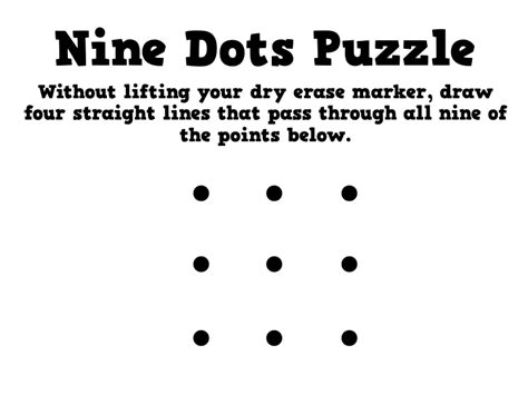 9 Dots Puzzle | Math = Love