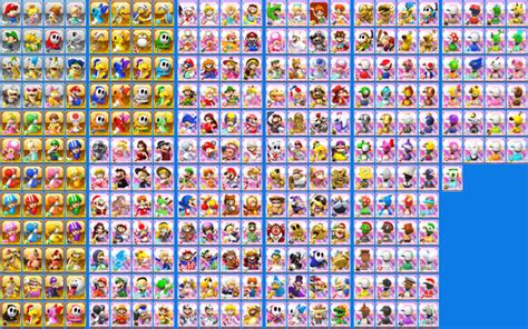 Mario Characters List