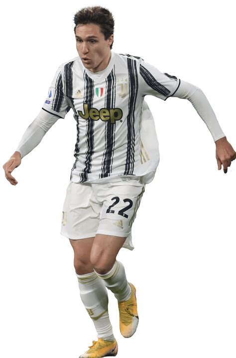 Federico Chiesa Juventus football render - FootyRenders