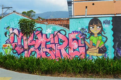 Medellin Street Art - Just a Pack