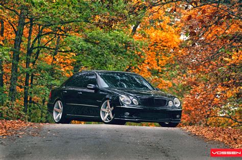 2006 Mercedes-Benz E55 AMG W211 on Vossen wheels | BENZTUNING