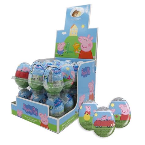 Peppa Pig Chocolate Eggs - Bouncy Castle hire, Sweet & Balloon Shop ...