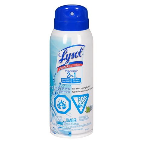 Lysol Neutra Air 2 in 1 Disinfectant Spray, 283-g – Giant Tiger