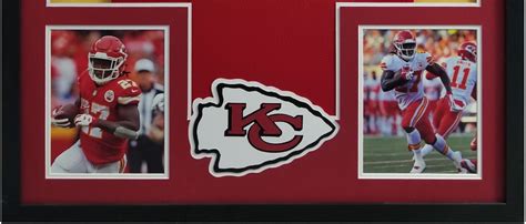 Kareem Hunt Autographed Framed KC Chiefs Jersey - The Stadium Studio