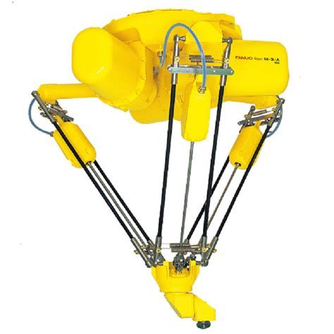 Intelligent Electric Fanuc Robot Arm / Programmable Robot Arm Yellow Color