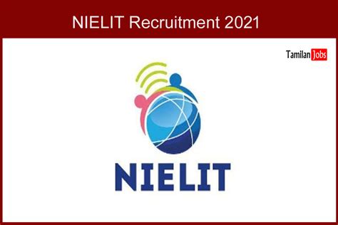 NIELIT Chennai Recruitment 2021 Out - Apply Online 18 Resource Person Jobs