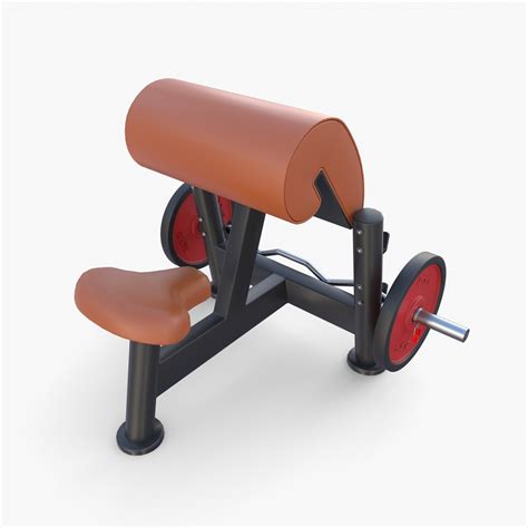 3D Curl Bench Model - TurboSquid 2024651