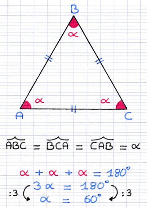 Triangle Aigu équilatéral