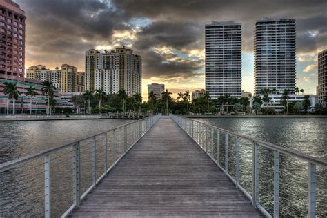 Downtown West Palm Beach Photograph by Mike Sperduto - Fine Art America