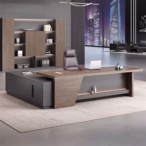 Modern Furniture Home Wooden Office Furniture Desk Modern Executive Table for CEO Office ...