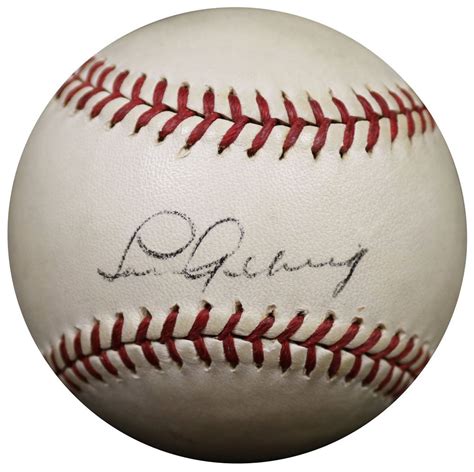 Lou Gehrig | PSA AutographFacts℠