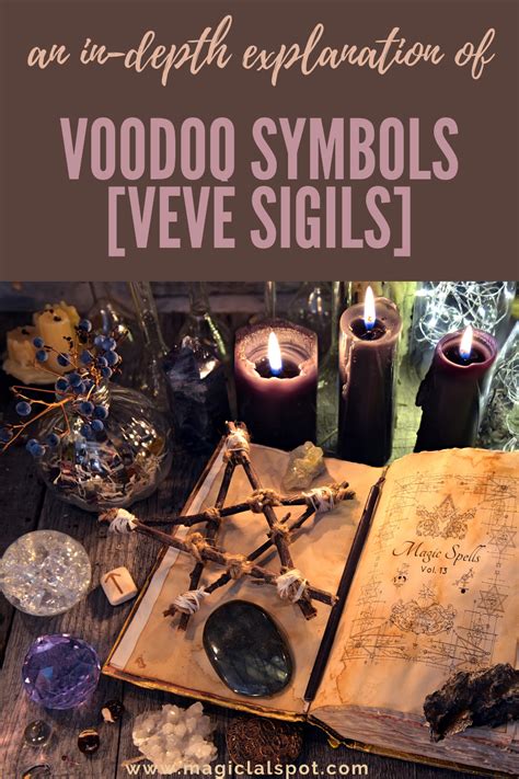 The In-Depth Explanation of Voodoo Symbols [Vevè Sigils] | Voodoo art, Voodoo doll spells ...