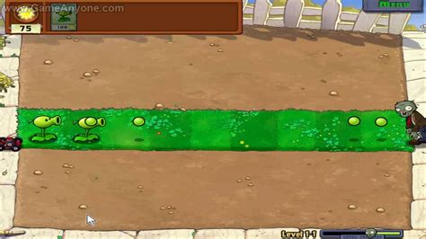 Plants Vs. Zombies HD - Level 1-1 - YouTube