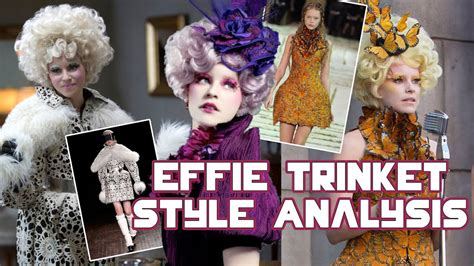 analyzing effie trinket’s outfits in the hunger games 🎀🥀🦋 - YouTube