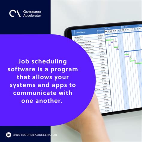 Job Scheduling Software | Outsourcing Glossary | Outsource Accelerator