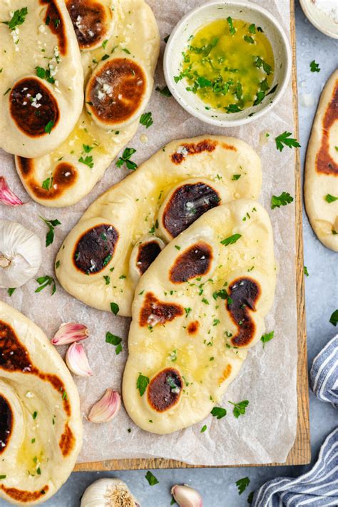 Vegan Naan Bread - The Delicious plate