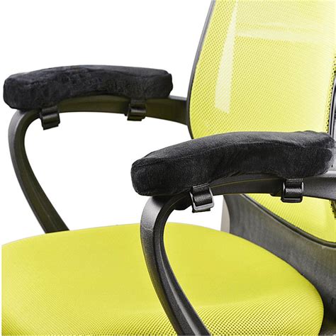 Ergonomic Office Chair Armrest Pads, Comfy Elbow Cushion with Straps, 2 ...