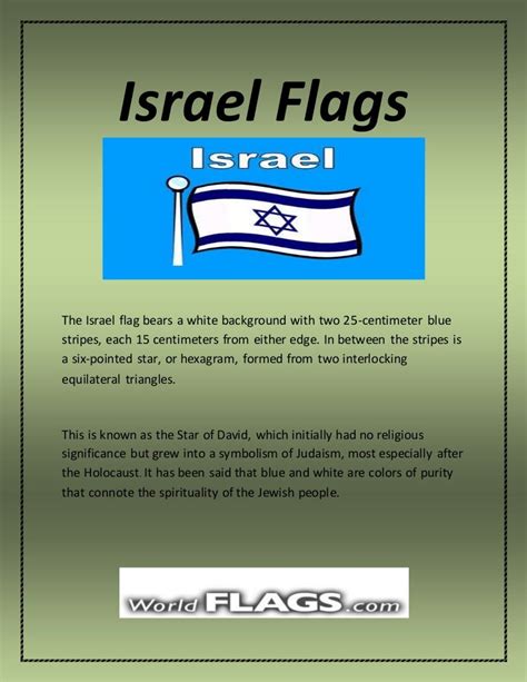 Israel flags
