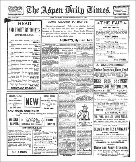 Colorado’s Historic Newspaper Collection: Bringing History to Life ...