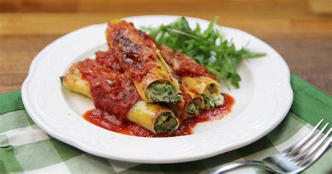 Spinach and ricotta cannelloni recipe - Netmums